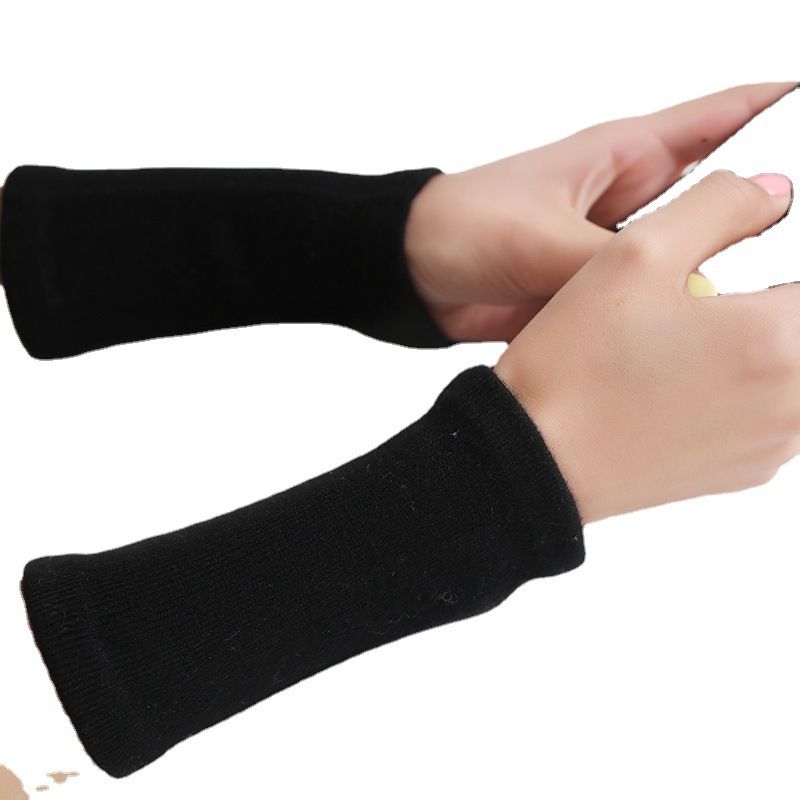 Wrist Bracer Adult Polyester Elastic Badminton. Navy blue view 6