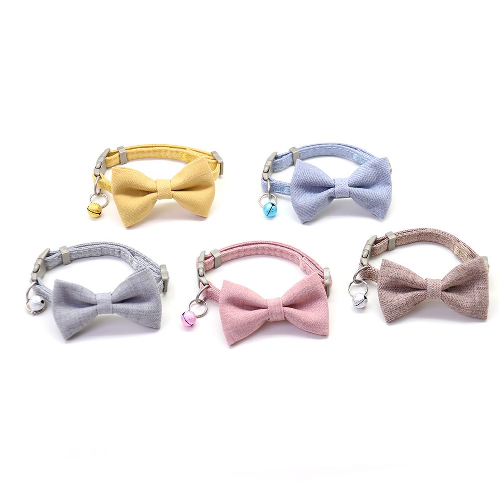 Zichen Dog Collar Polyester Cotton Bow 1.0 Red (Mickey) 1.0 Cotton Bow Single Item view 2
