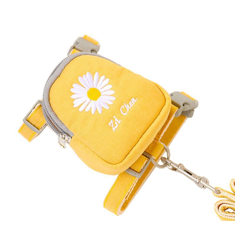 Zichen Dog Harness Polyester Embroidered Chrysanthemum Yellow (sunflower) view 5