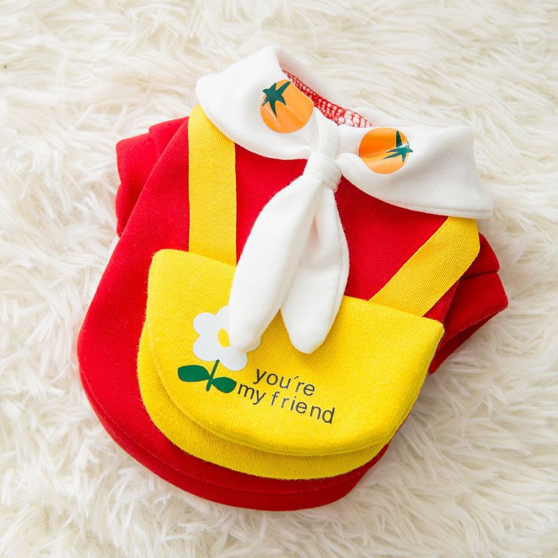 Pet Sweatshirt Beautiful Pet Polyester Fleece Autumn Go to School XL — image 1