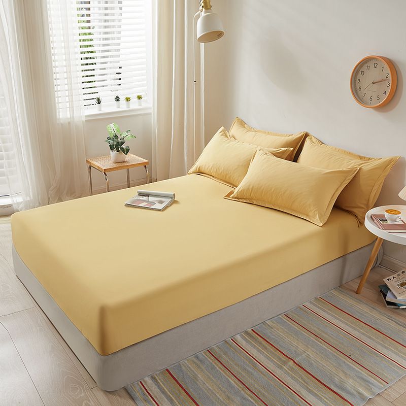 Cotton Mattress Cover Non Slip Bed Sheet CAMEL 180*200cm thin mattress view 4