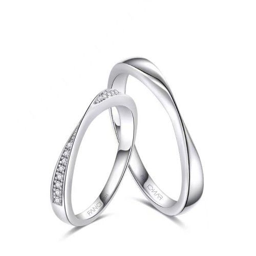 Fang qi Copper Mobius Ring for Couple Men's — image 1