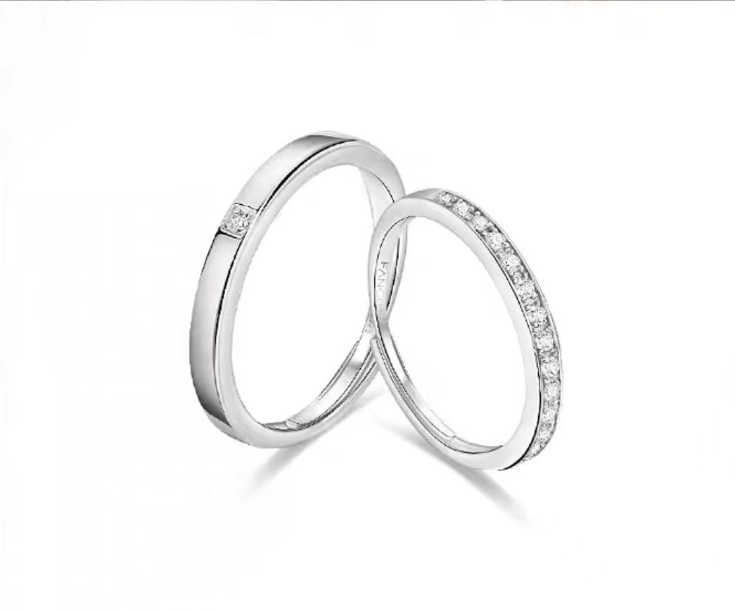 Fang qi Copper Mobius Ring for Couple Wonderful Women's — image 1