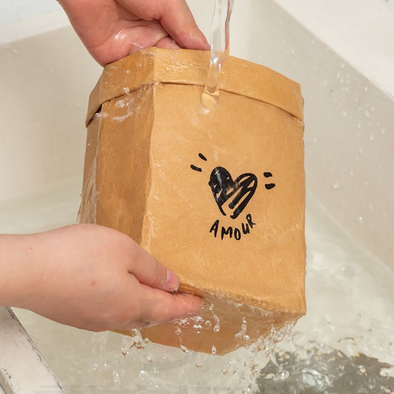 Love Dupont Paper Storage Bag Cube Large Blank Large L(15*15*28cm) view 5