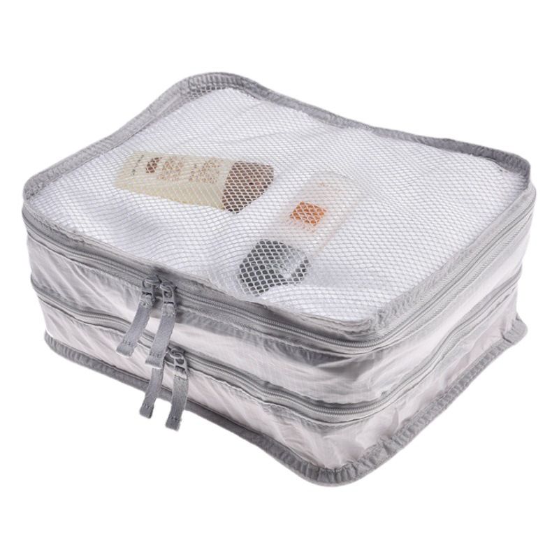 Travel Storage Hanging Bag Polyester Home BS8007 Blue (Double layer) SM view 2