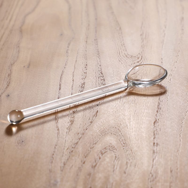Glass Spoon High Borosilicate Glass Coffee Stirrer small glass spoon view 2