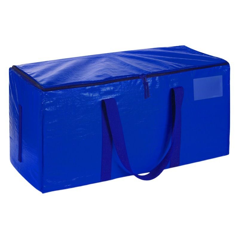 Travel Bag PP Waterproof Large Capacity Moving. Royal Blue view 2