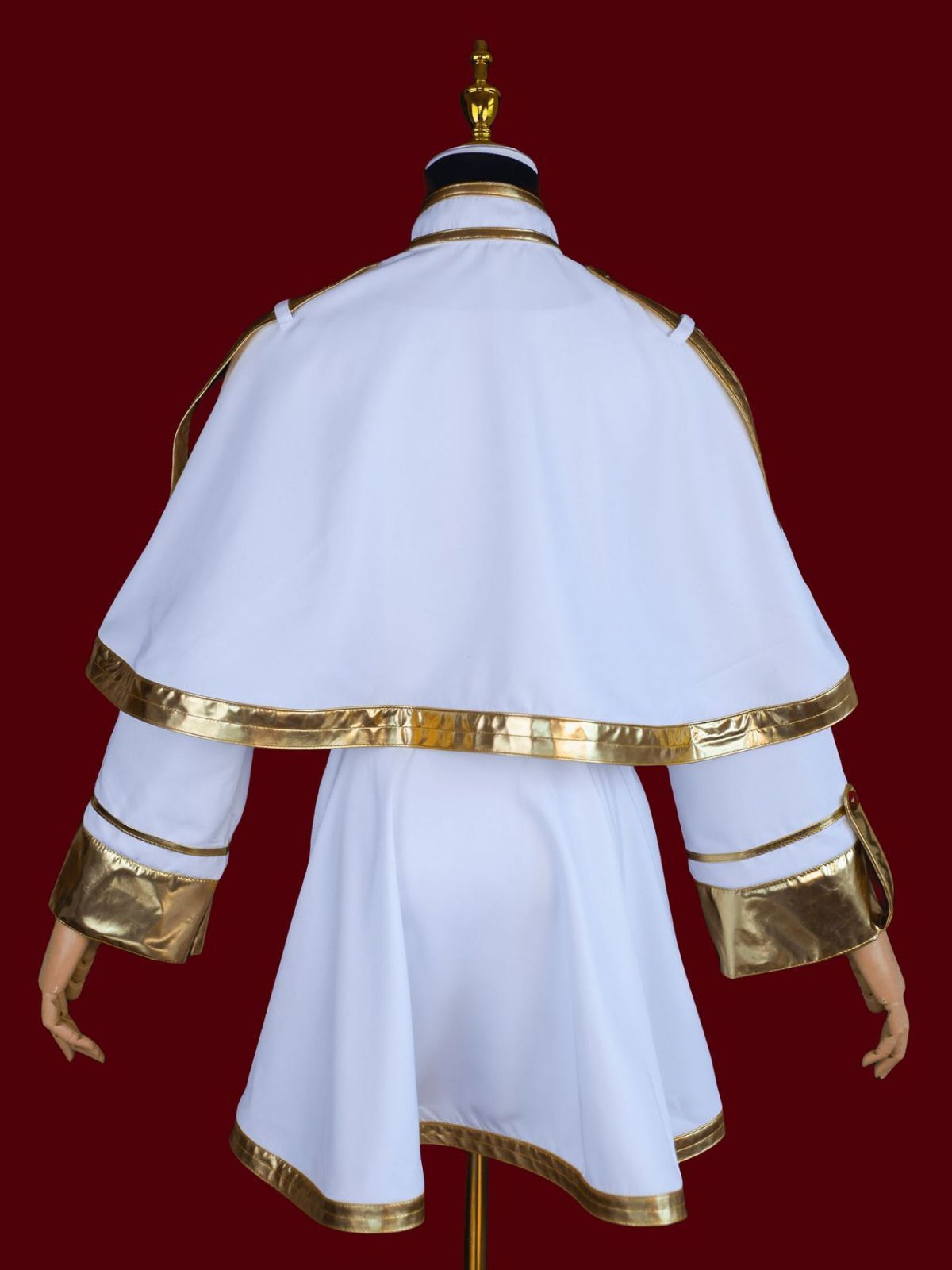 Frieren Cosplay Costume with Wig Polyester Fulilian complete set + wig S Size: S view 3