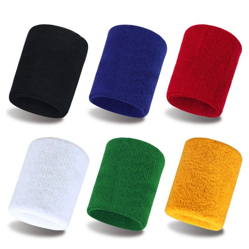 OEM Wrist Sweatband Polyester Sports Towel SW101 Orange view 2