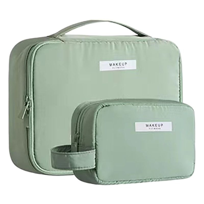 Travel Cosmetic Bag Large Capacity Multipurpose Pink Large size view 2