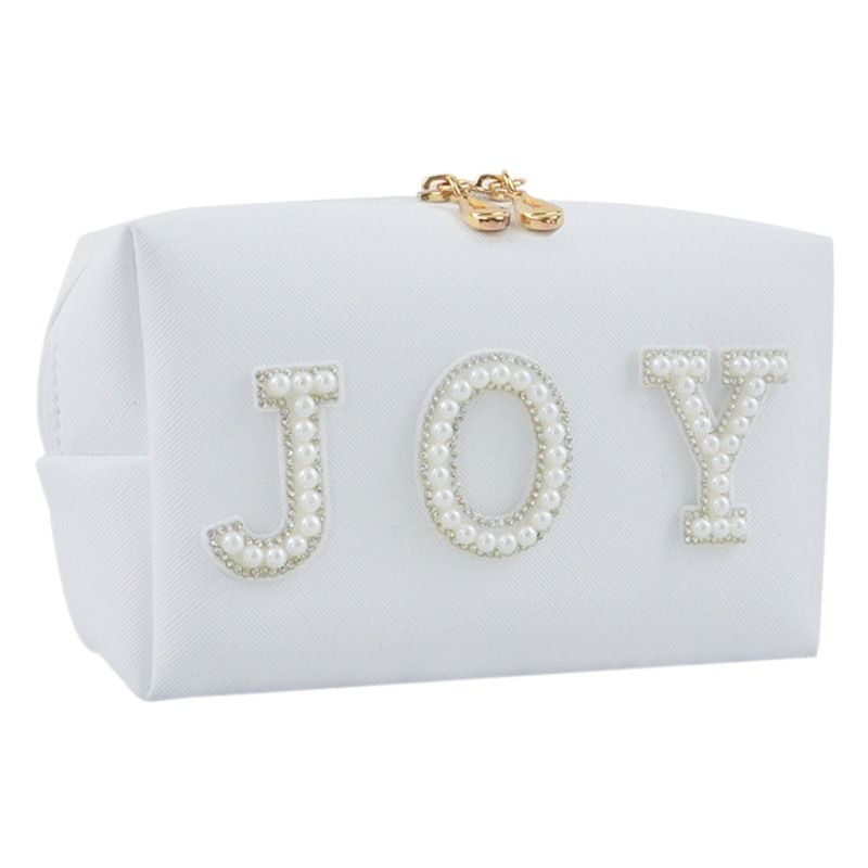 Cosmetic Bag Customizable PU Cube Makeup Travel Storage Large-MISS view 2