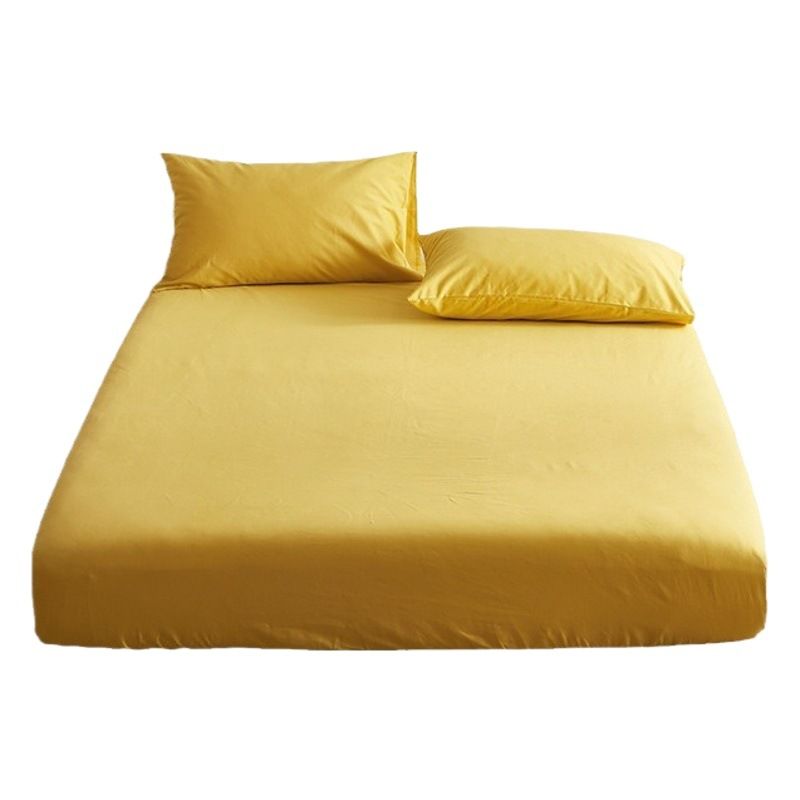 Poem snack Moon Fitted Sheet 100 Cotton Brushed Khaki Fitted Sheet 150*190 * 25cm view 2