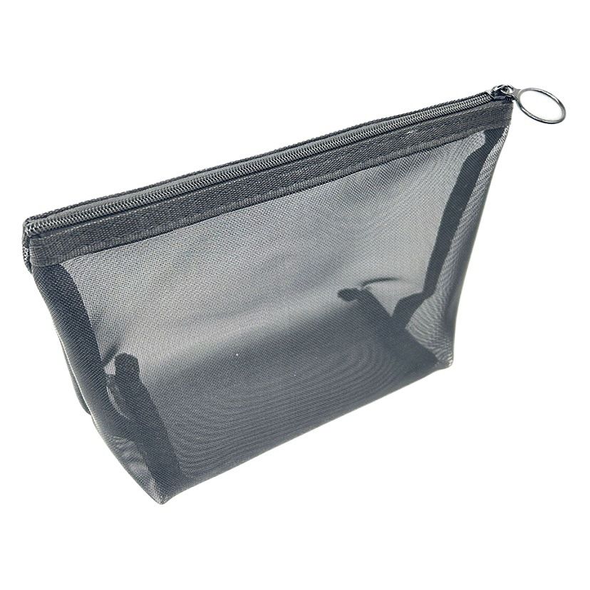 Portable Makeup Bag Large Capacity Travel Cosmetic White Mini small size view 2