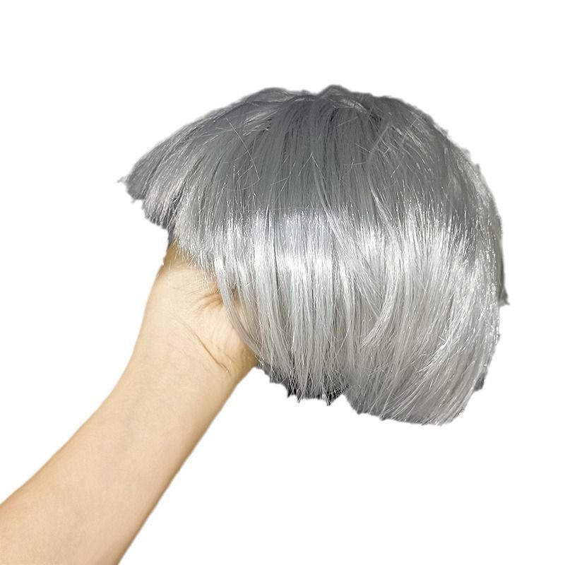 Fujia Pet Wig Dog Cat Halloween Party The clown's explosive head view 3