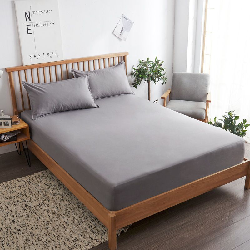 Yuan sheng Cotton Mattress Cover Fitted Style Black 180*200cm standard view 3