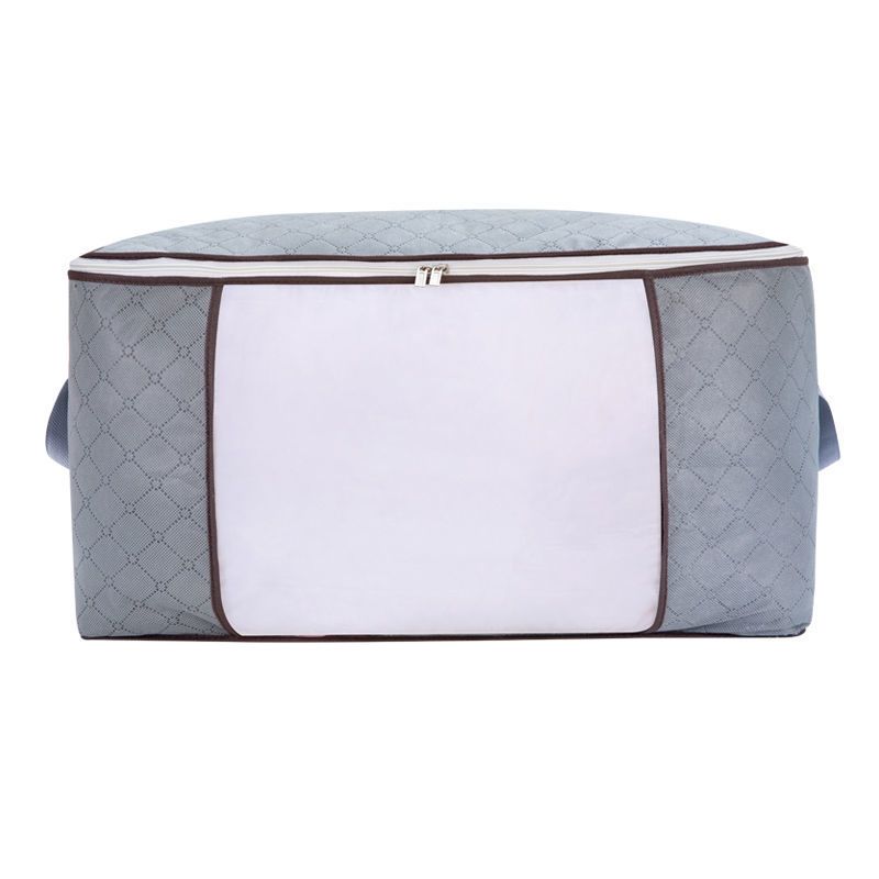 Fortunately Non-woven Quilt Storage Bag Cube 70L Gray 90l (6-piece set) view 7