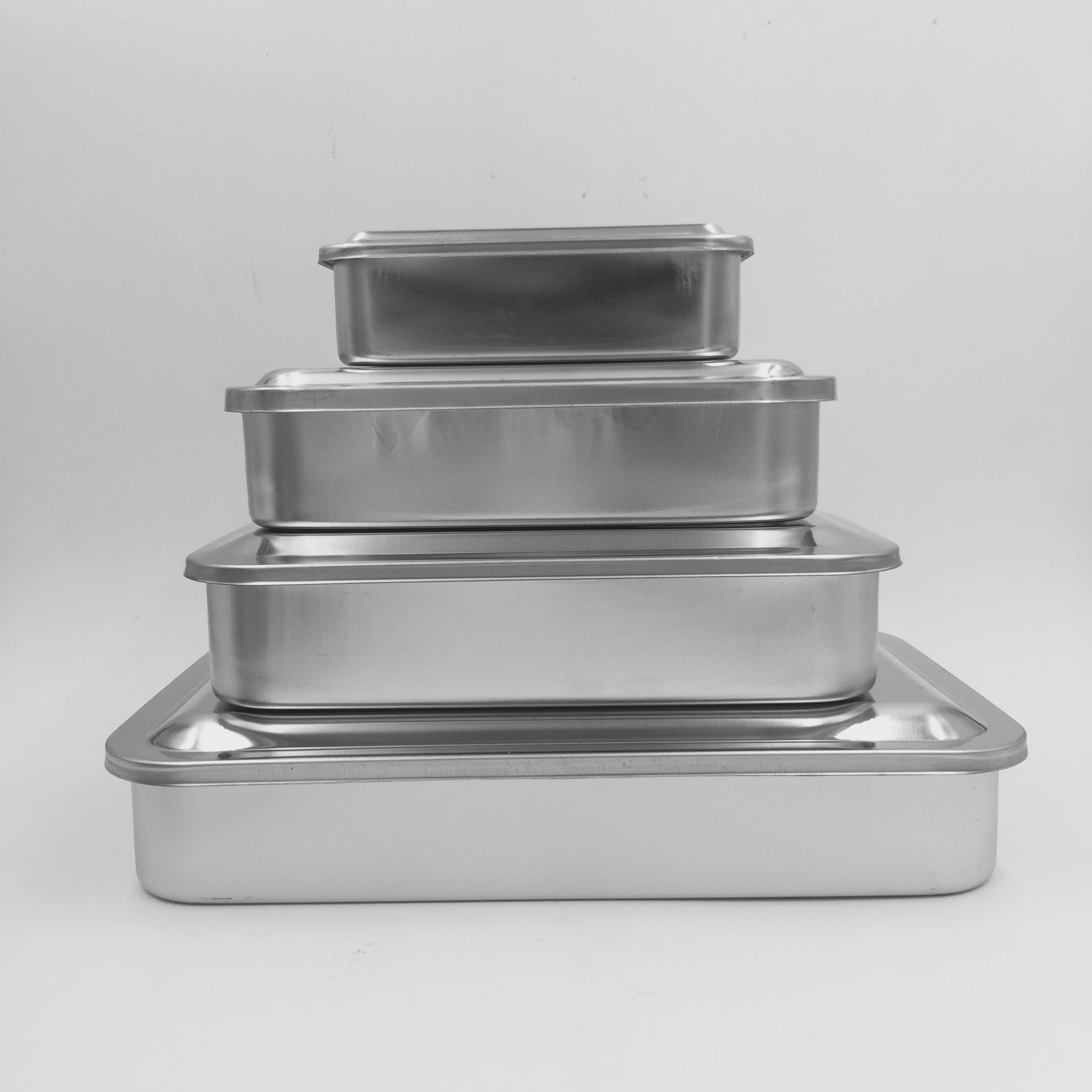 Jinbokang Stainless Steel Sterilization Box Surgical... 8 inch no hole [201 view 4