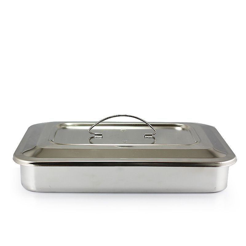 Jinbokang Stainless Steel Sterilization Box Surgical... 11.5 inch hole [304 view 5
