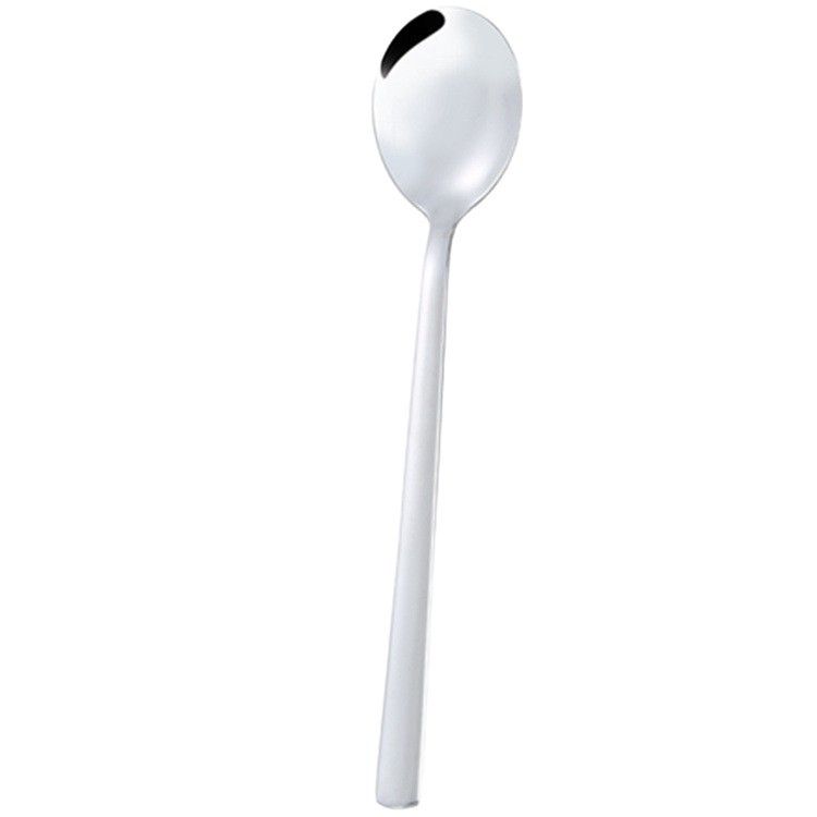 Stainless Steel Korean Rice Spoon Long Handle Korean style flat chopsticks [23cm] view 4