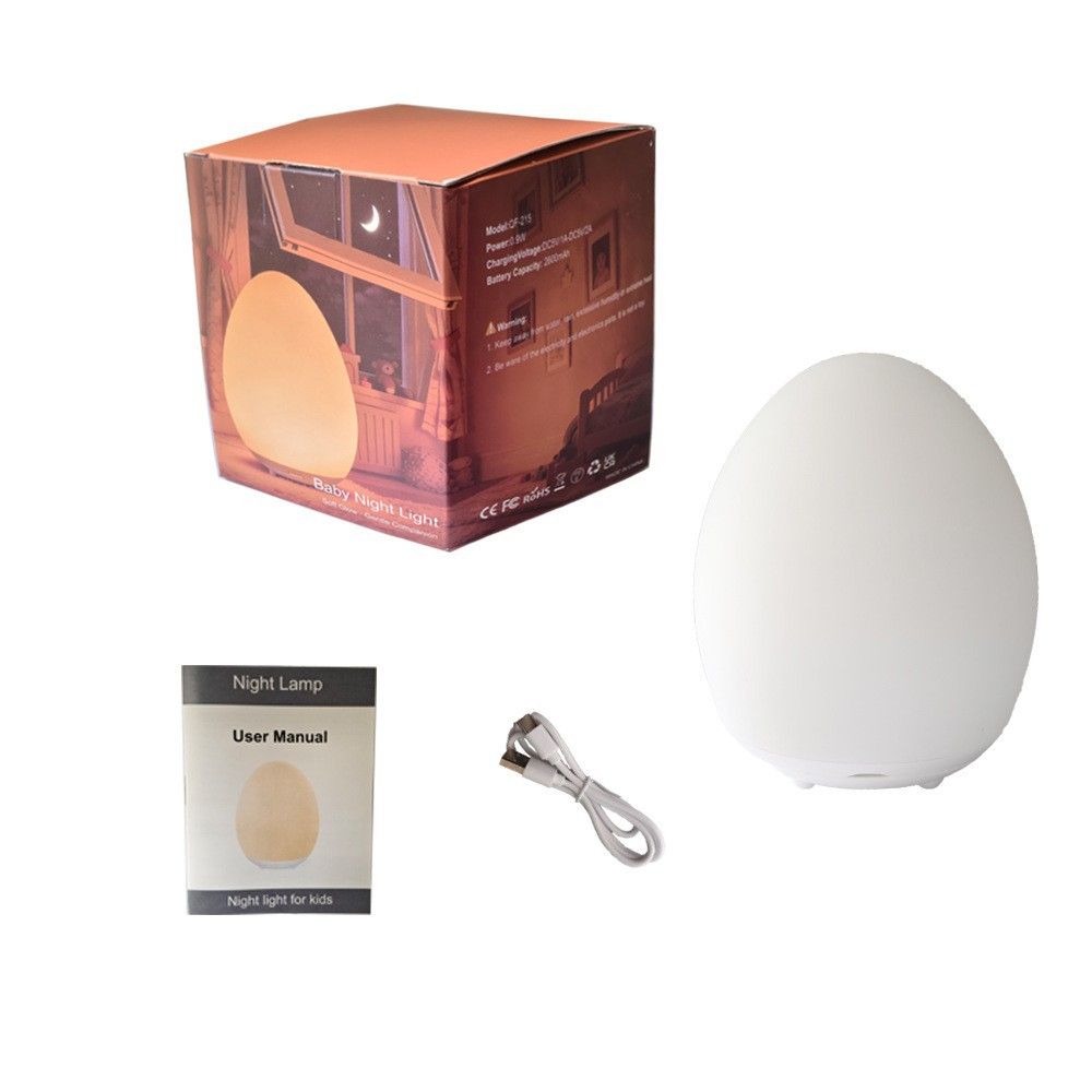 Yt Egg Night Light USB RGB Timing Power 5w brightness adjustable (w) view 4