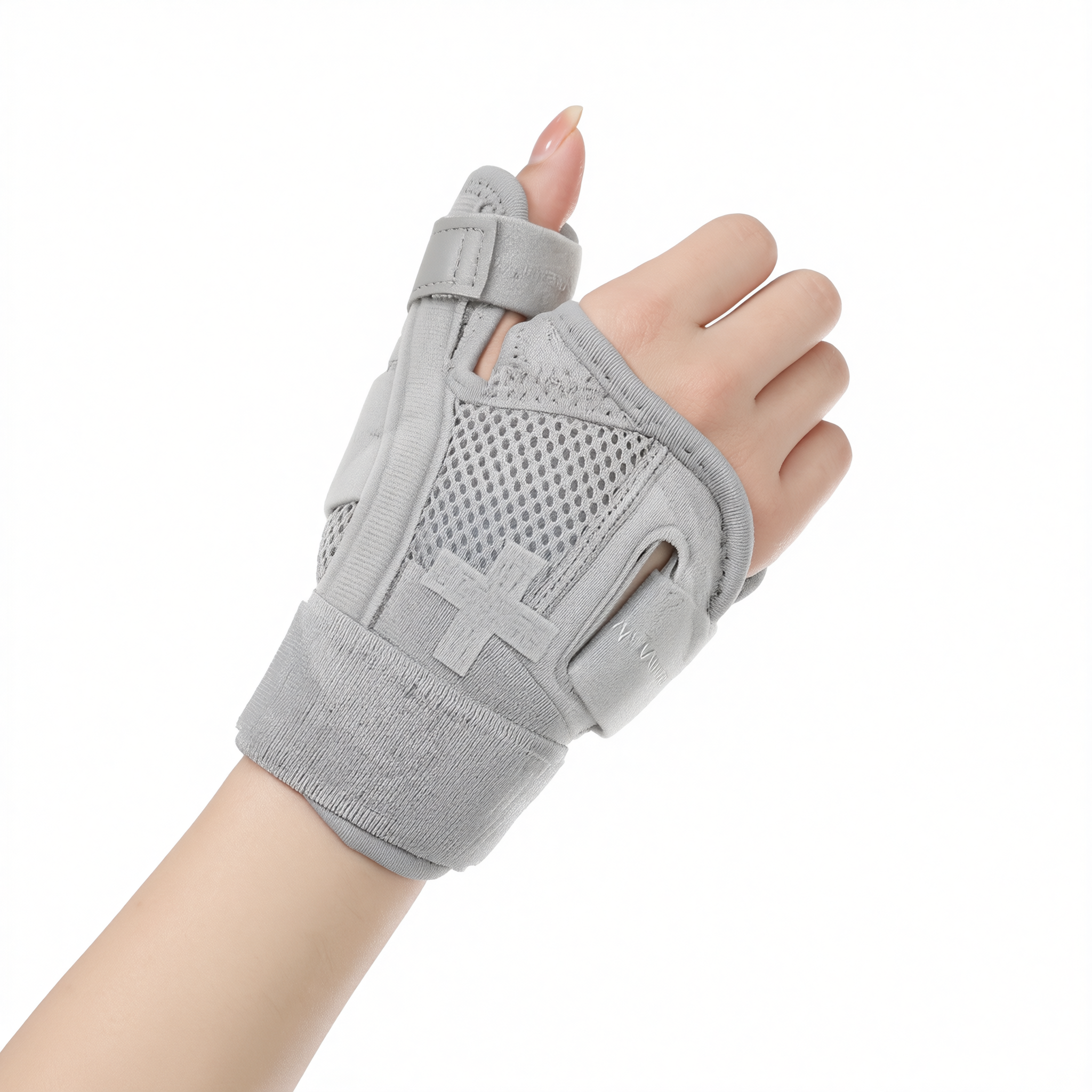 Jefferson Adult Wrist Brace Support Gray One size fits all [adjustable] single view 5