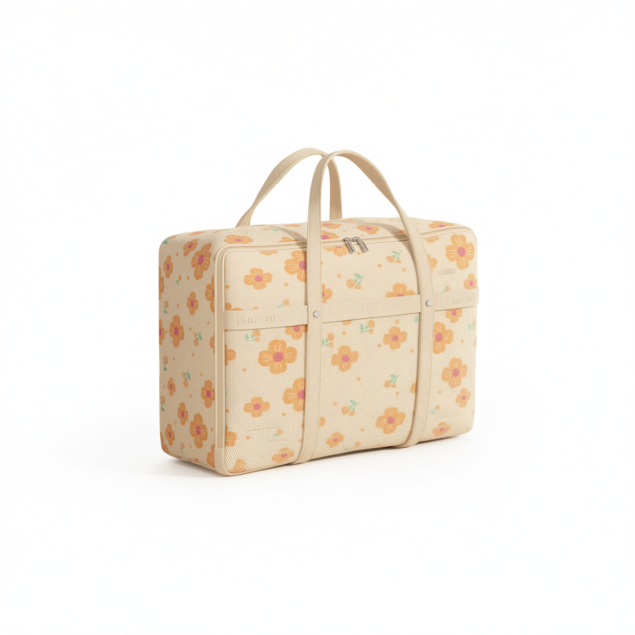 Friend Clothes Storage Bag Non-woven Moving Organizer Light apricot view 2