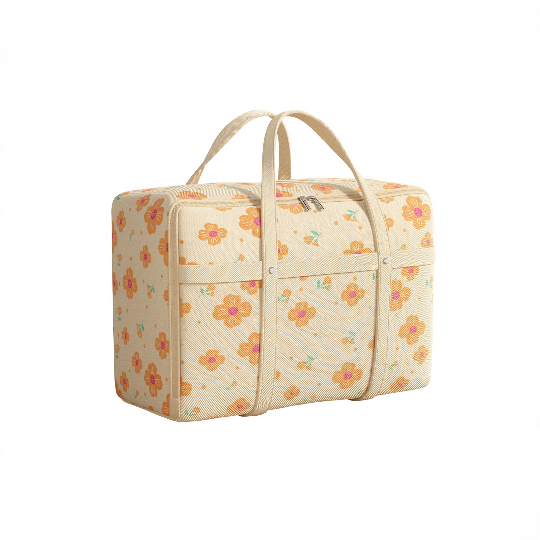 Friend Clothes Storage Bag Non-woven Moving Organizer Light apricot — image 1