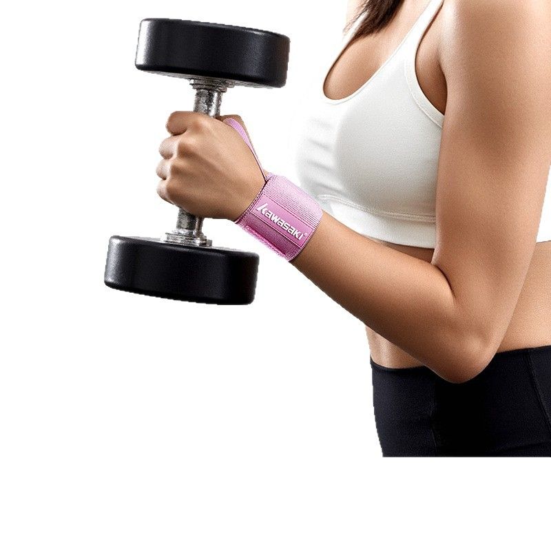 Wrist Compression Bandage Adjustable Fitness Support Black view 3
