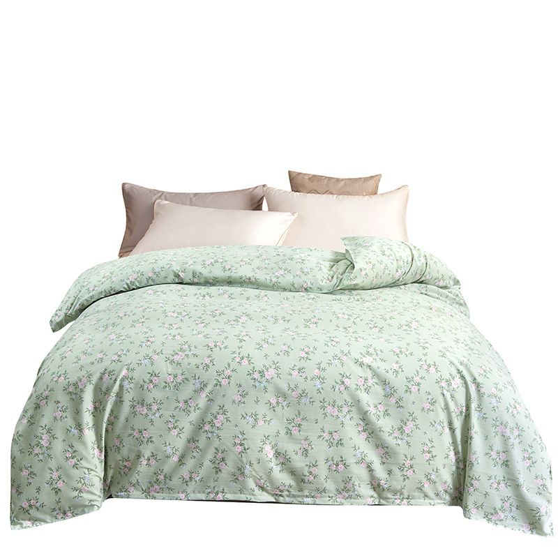 Polyester Reactive Print Stripes Geometric Plaid. Flowerful 9018 snow green view 6