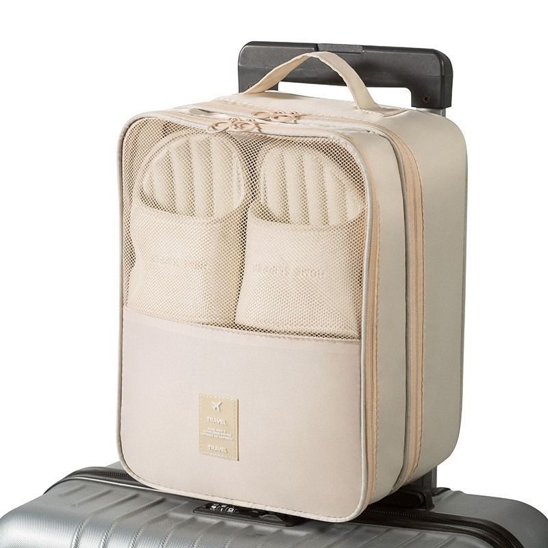 MuJia Thickened Dustproof Portable Travel Shoe Organizer view 4