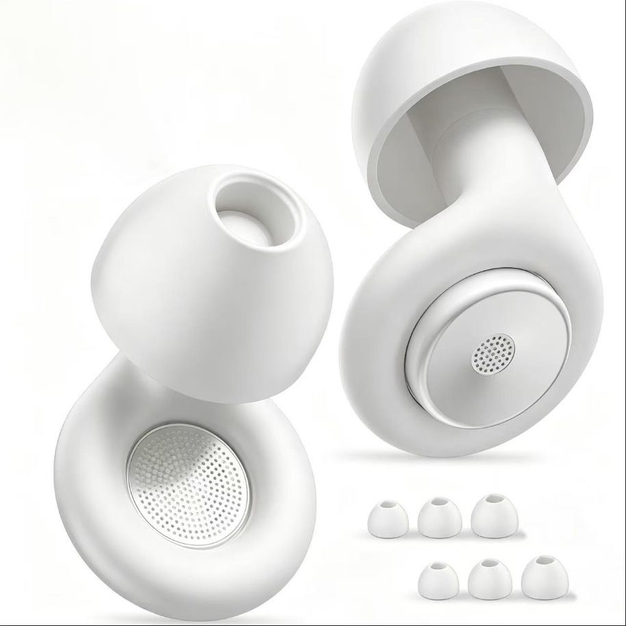 Silicone Earplugs Noise Reduction 28dB Sleep Waterproof New noise canceling view 6