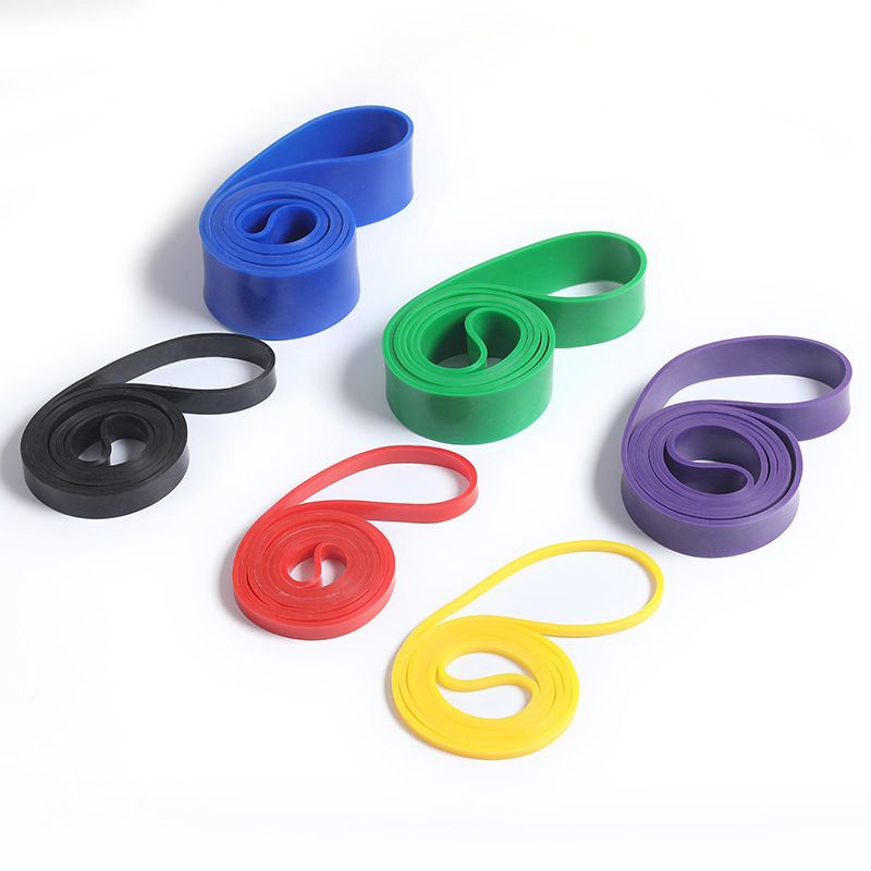 Resistance Bands TPE Fitness Pull Up Exercise Loop Tpe orange 200-230 lbs view 2