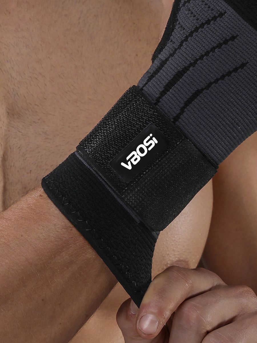 VBOSI Wrist Support Nylon Fitness Sports Protection Orange (single pack) XL view 4