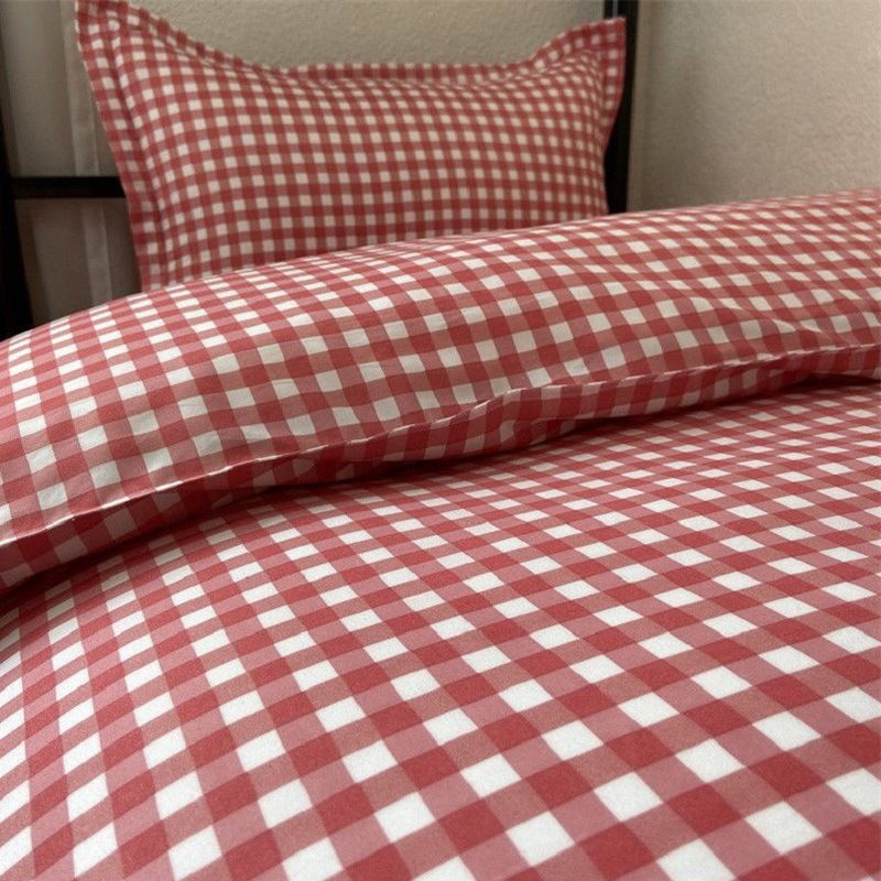 Duo Duo Quilt Cover Twill Geometric Pattern Azure blue floral 1.5x 2.2 m sheets view 4