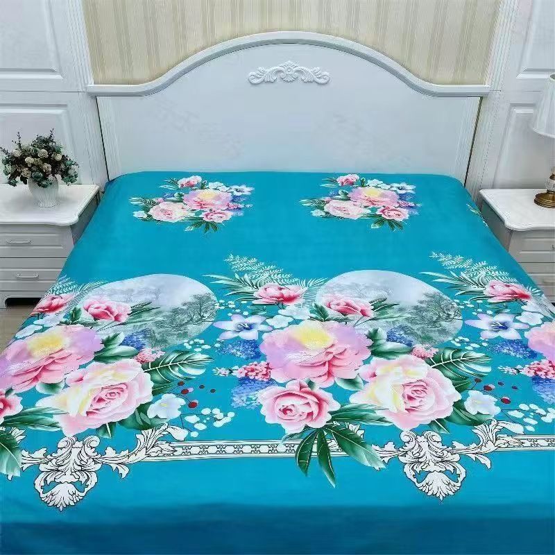 Duo Duo Quilt Cover Set Twill Geometric Pattern Apple blossom 2.3x 3.0 m Bed view 2