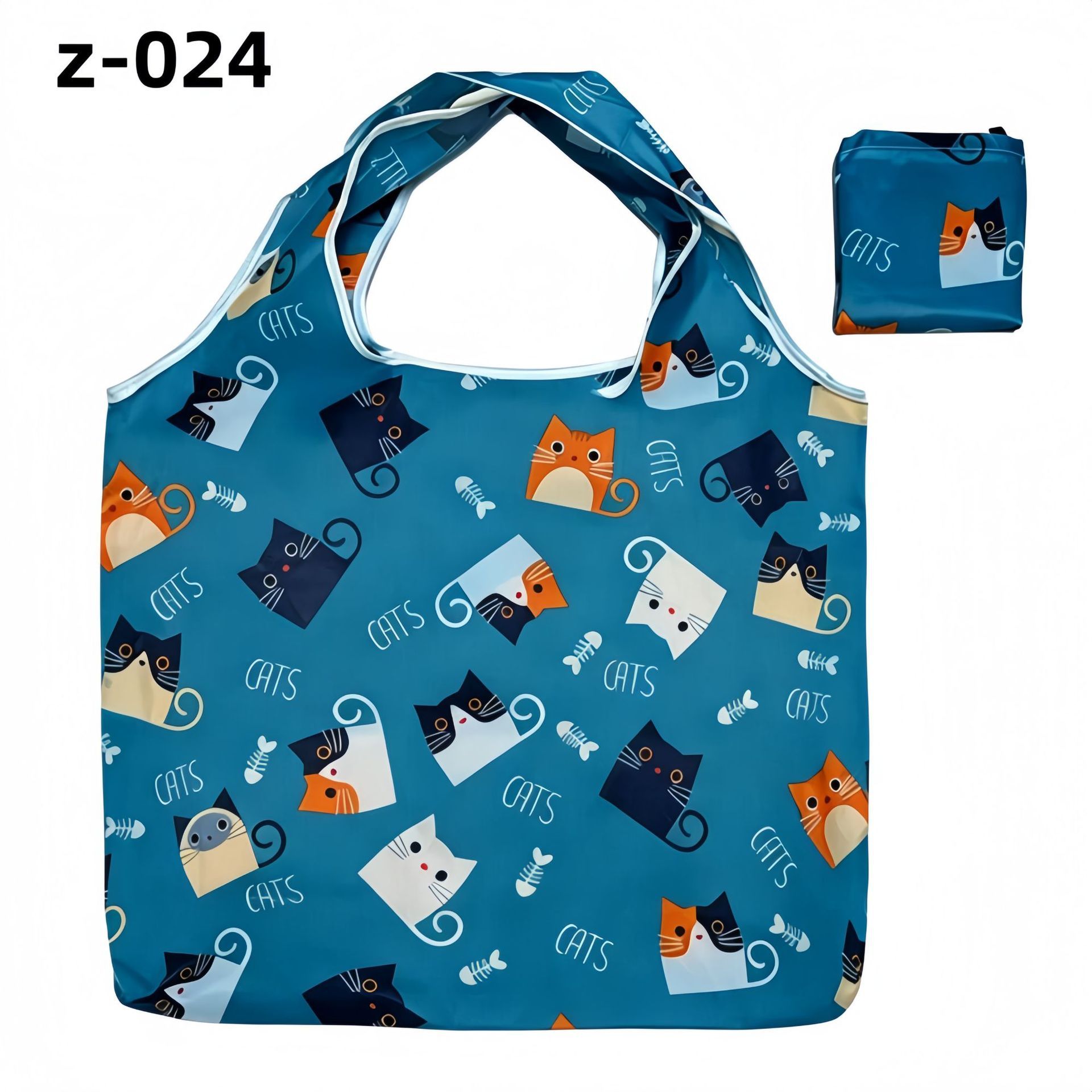 Foldable Polyester Shopping Bag Large Capacity Z-024 — image 1
