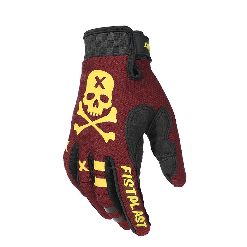 fistplast Motorcycle Gloves Full Finger Breathable. Milky white XL view 6