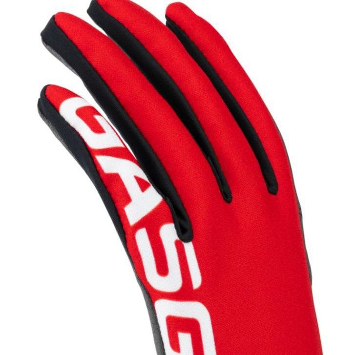 Gas Bicycle Gloves Nylon Thin Outdoor New red and black M view 6