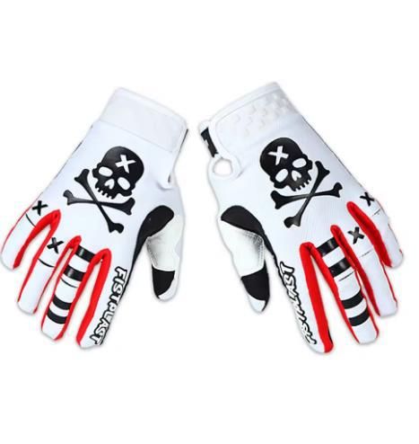 fistplast Motorcycle Gloves Full Finger Breathable. White xxl — image 1