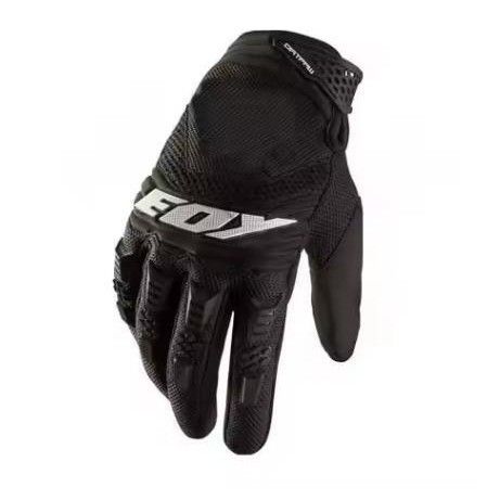 Lohas Nylon Bicycle Gloves Long Style Wear Resistant Red view 4