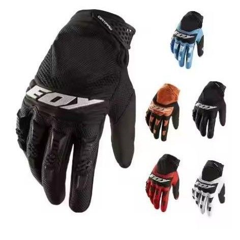 Lohas Nylon Bicycle Gloves Long Style Wear Resistant Blue view 6