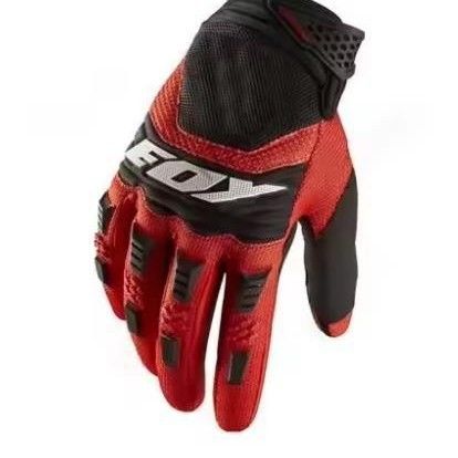 Lohas Nylon Bicycle Gloves Long Style Wear Resistant Orange M view 5