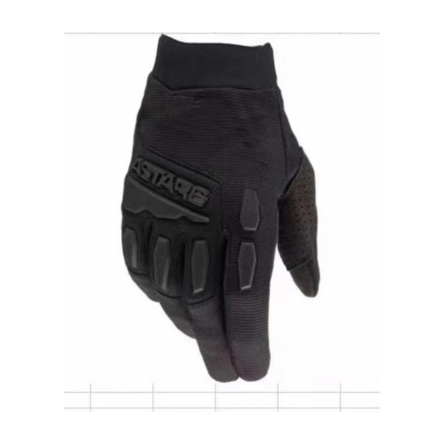 Lohas Fox Bicycle Gloves Nylon Long Finger A blue M view 3