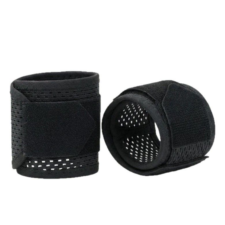 Wrist Brace Polyester Sports Protection Black Pink single pack [open winding view 6