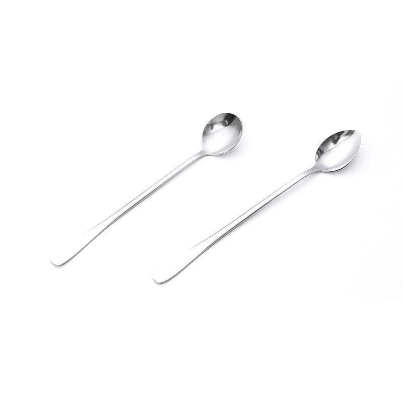 Zimoo Stainless Steel Spoon Long Handle Office Kitchen Pointed spoon view 6