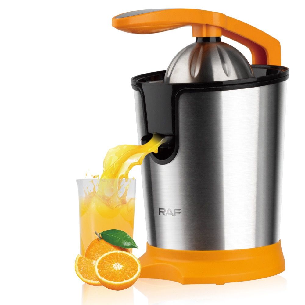 Electric Citrus Juicer with Stainless Steel Body and Dual-Color Press Arm view 6