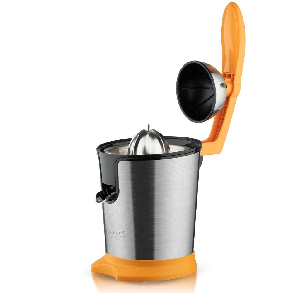 Electric Citrus Juicer with Stainless Steel Body and Dual-Color Press Arm view 7