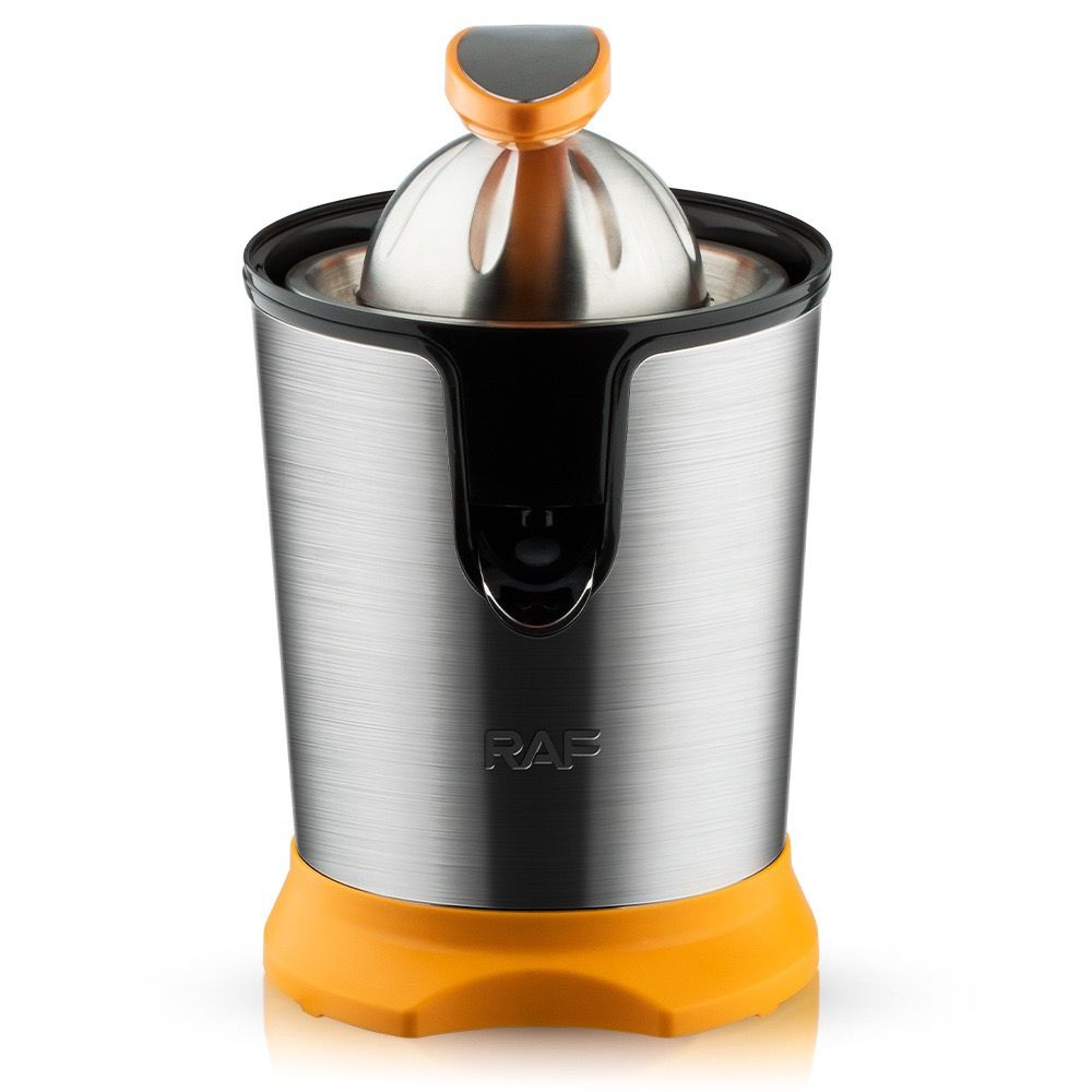 Electric Citrus Juicer with Stainless Steel Body and Dual-Color Press Arm view 8