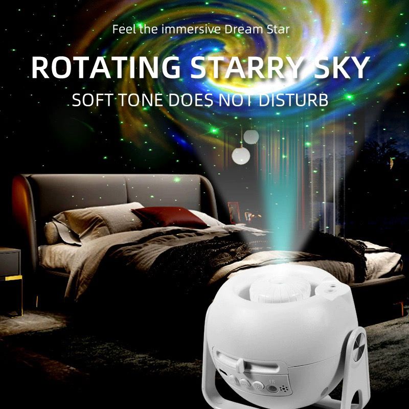 Adjustable Star Projector Lamp with Interchangeable Film Discs – Create a view 4