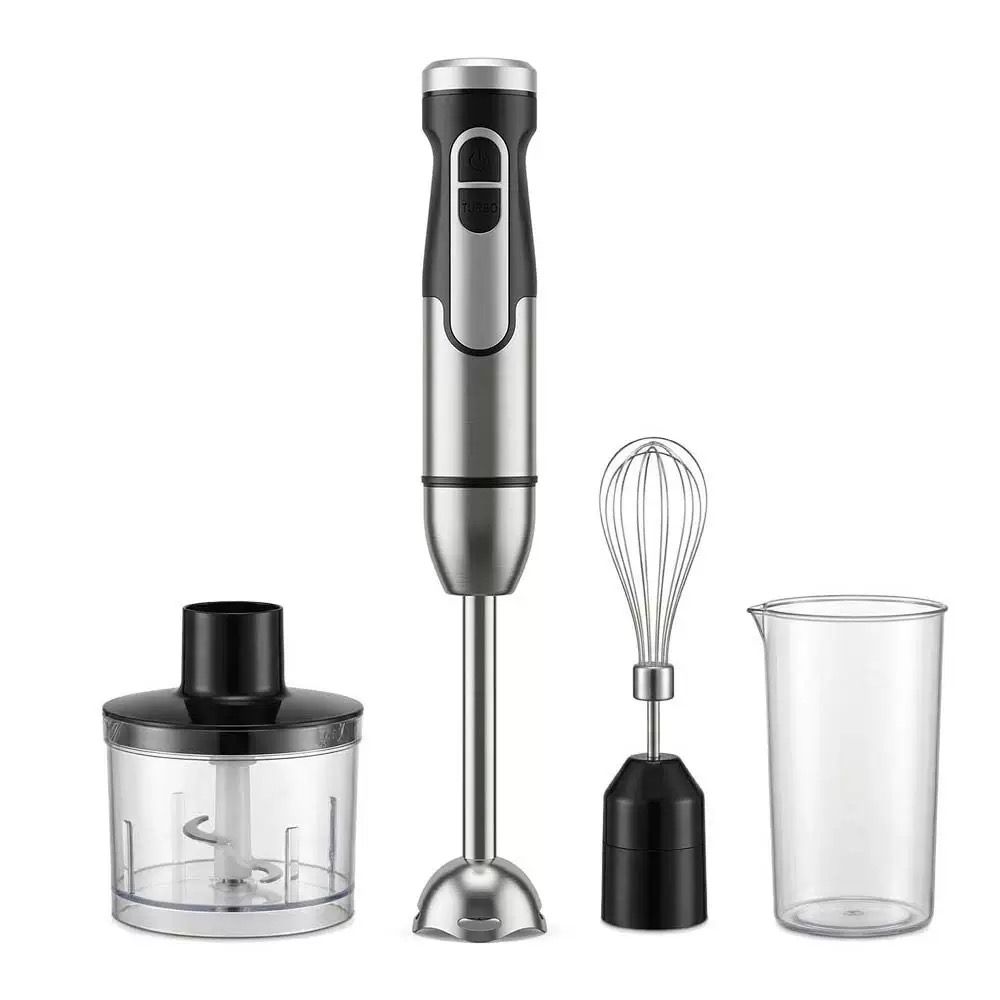 4-in-1 Multifunctional Hand Blender with 304 Stainless Steel Immersion Stick view 10